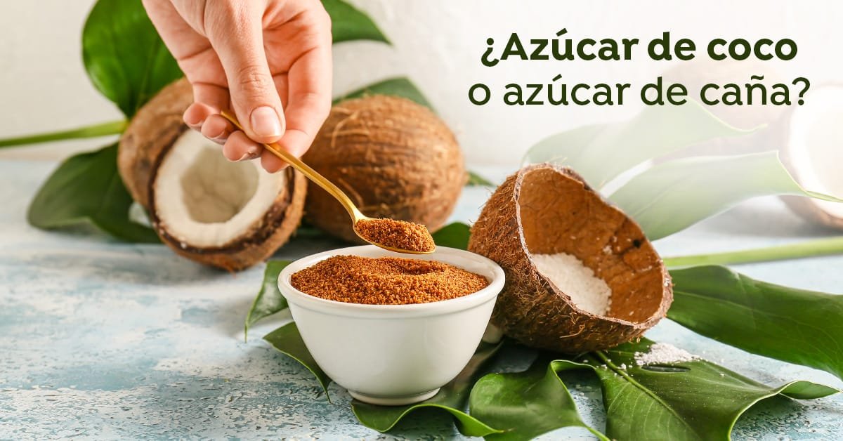 azúcar de coco vs azúcar de caña