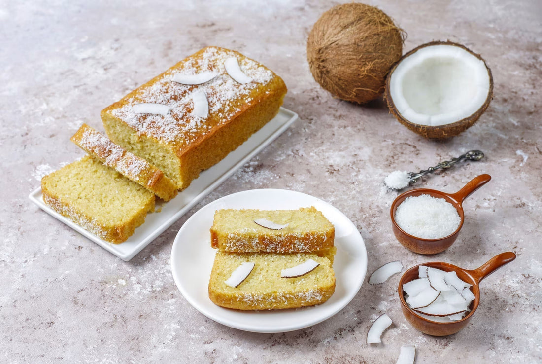 Panqué de platano y coco