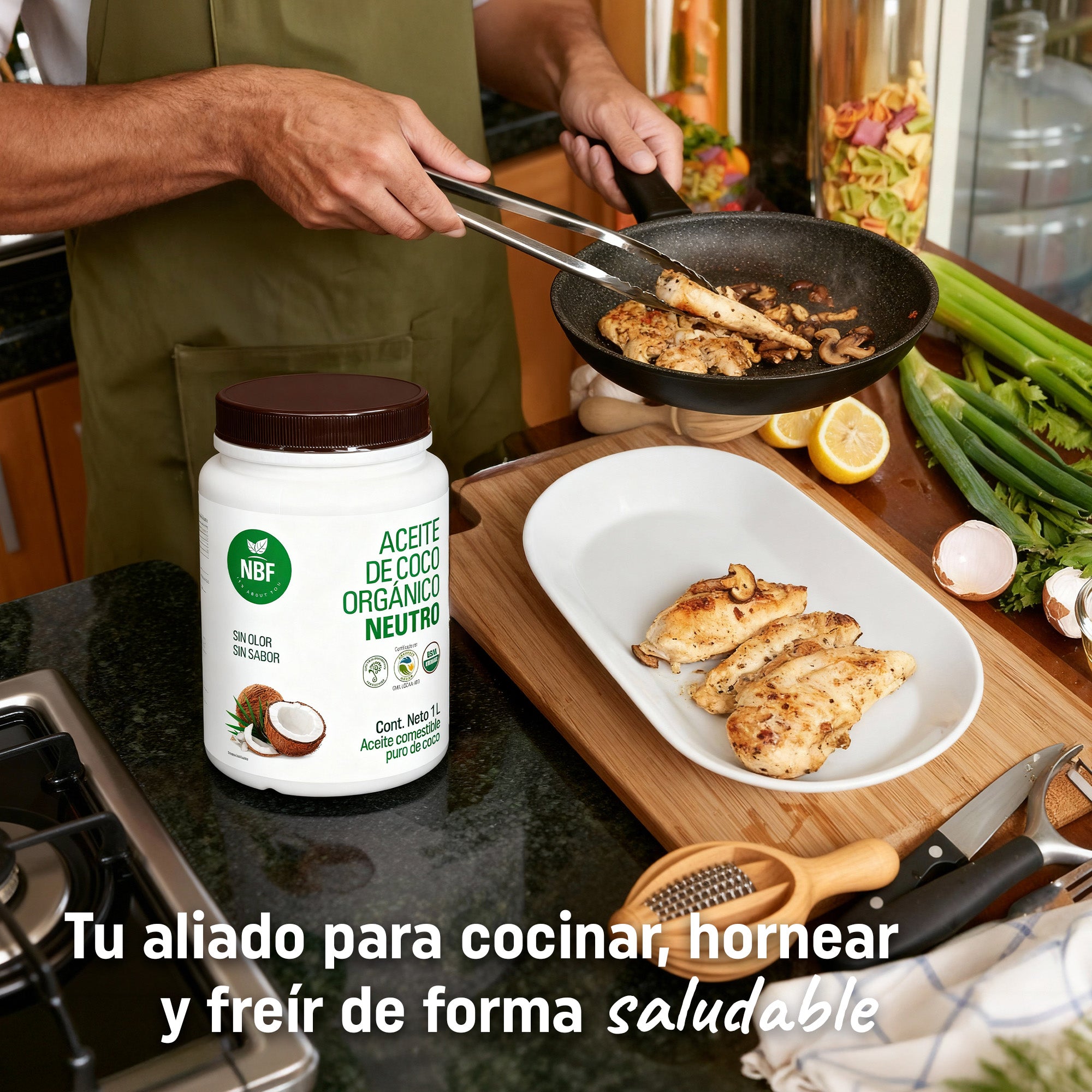 Aceite de Coco Orgánico Neutro