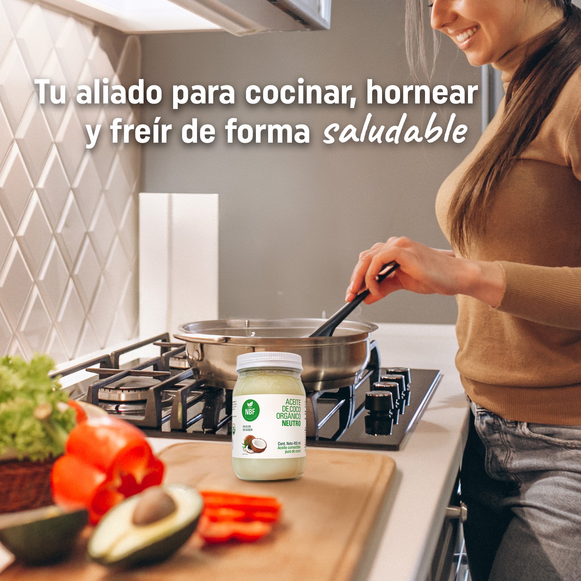 Aceite de Coco Orgánico Neutro