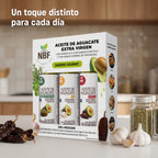 Tripack Aceite de Aguacate Extra Virgen Sabores Gourmet
