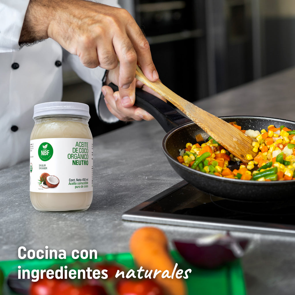 Aceite de Coco Orgánico Neutro
