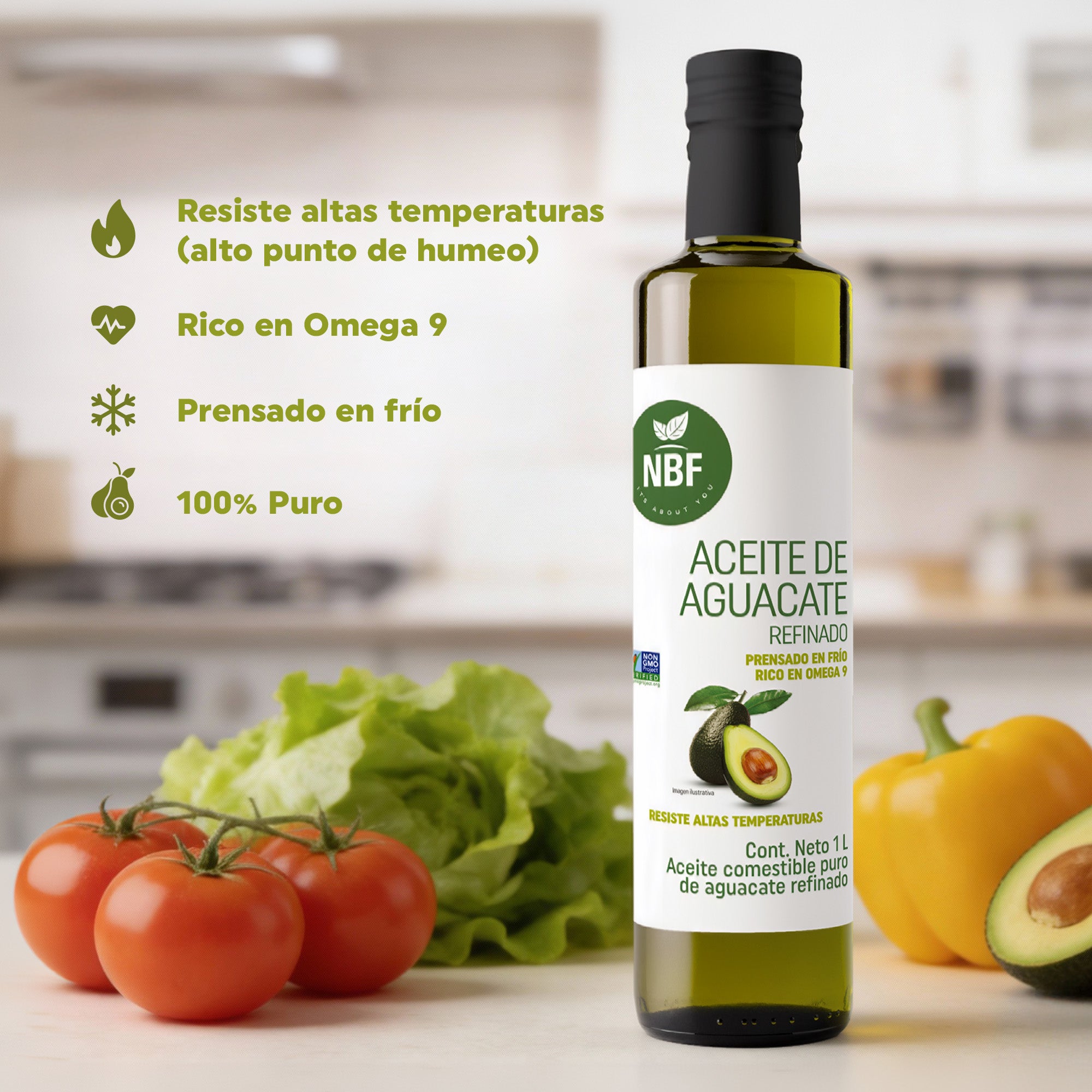 Aceite de Aguacate Refinado