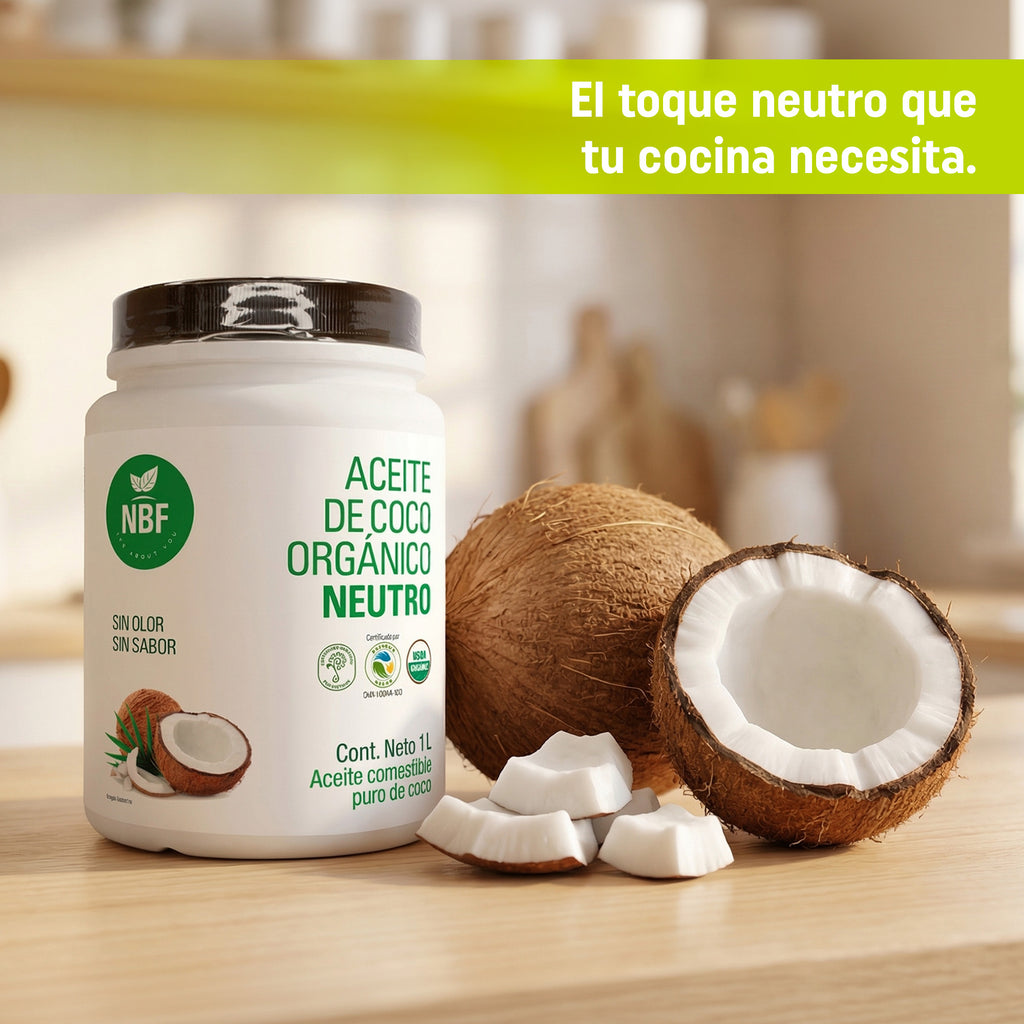 Aceite de Coco Orgánico Neutro