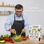 Tripack Aceite de Aguacate Extra Virgen Sabores Gourmet