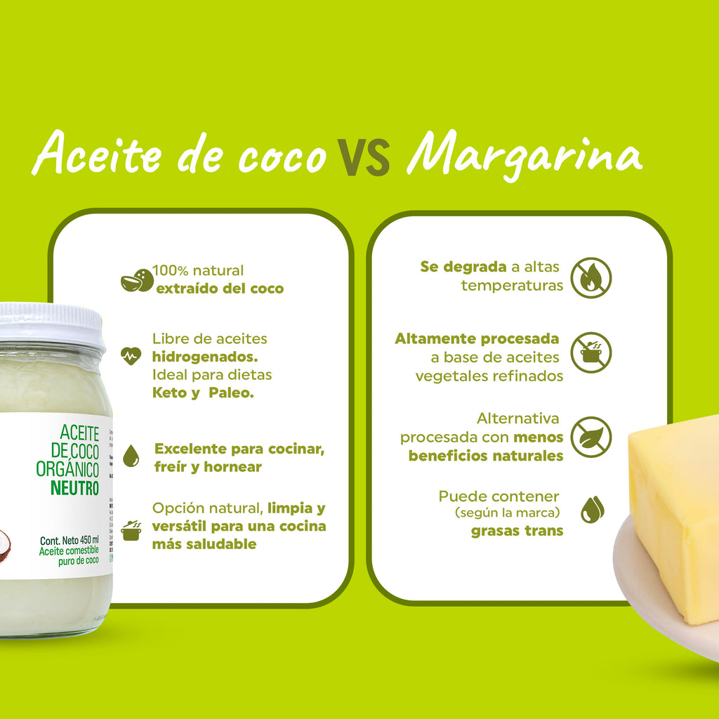 Aceite de Coco Orgánico Neutro