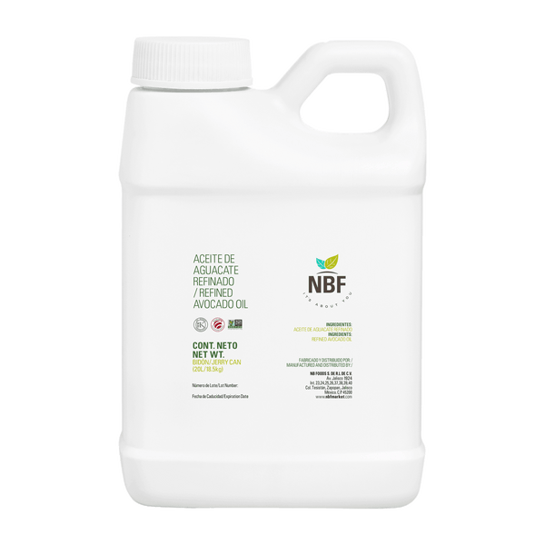 Aceite de Aguacate Refinado 20  Litros