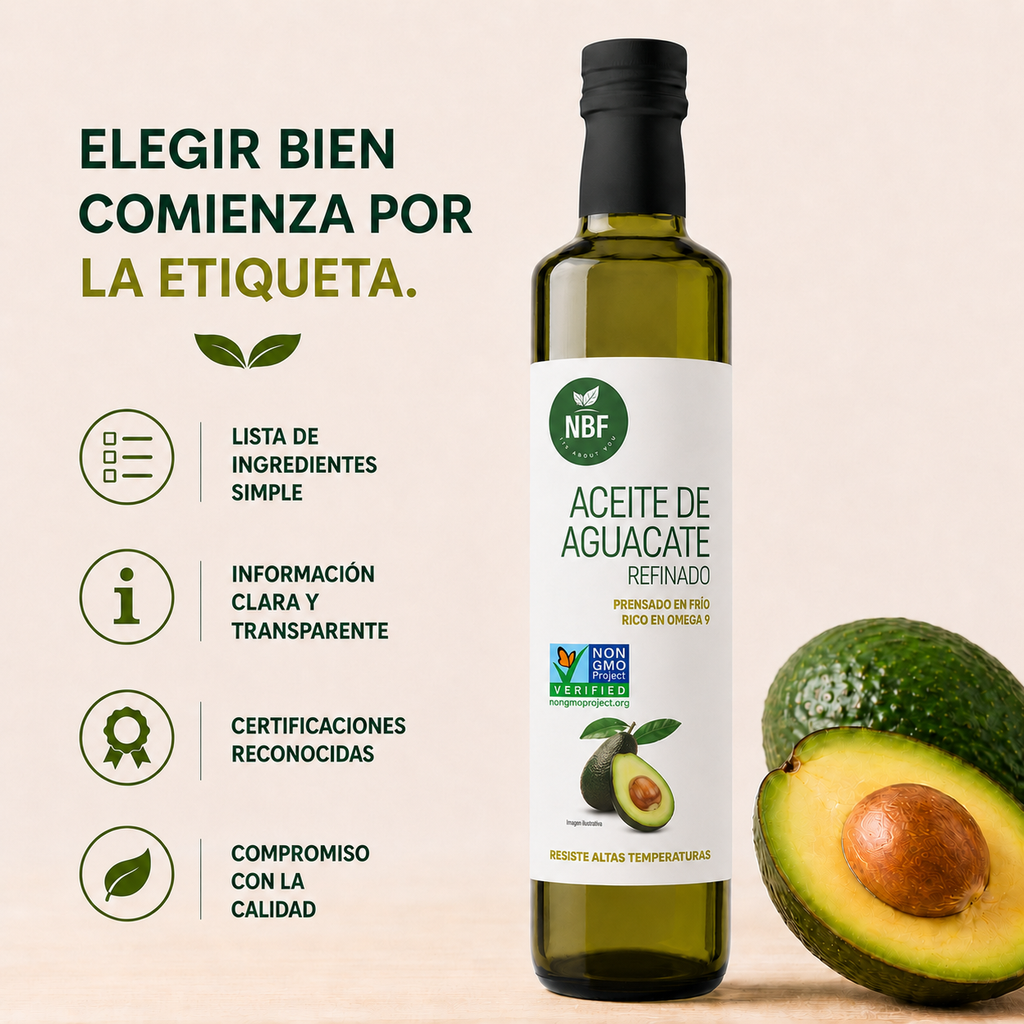 Aceite de Aguacate Refinado