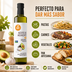 Aceite de Aguacate Extra virgen con Ajo