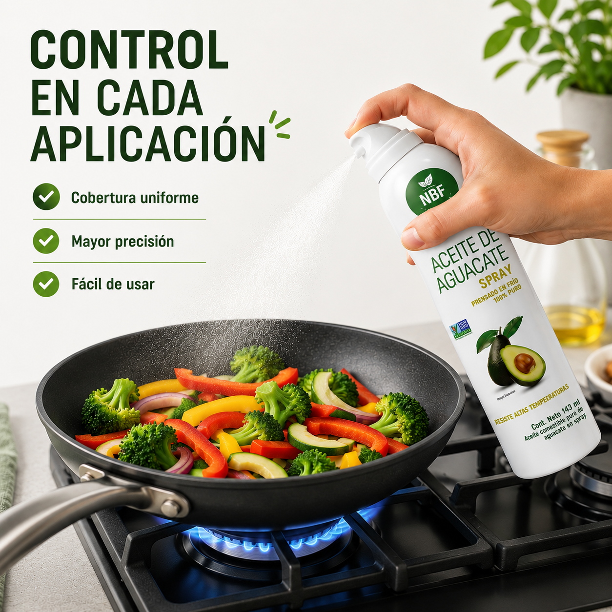 Aceite de Aguacate en Spray 🥑
