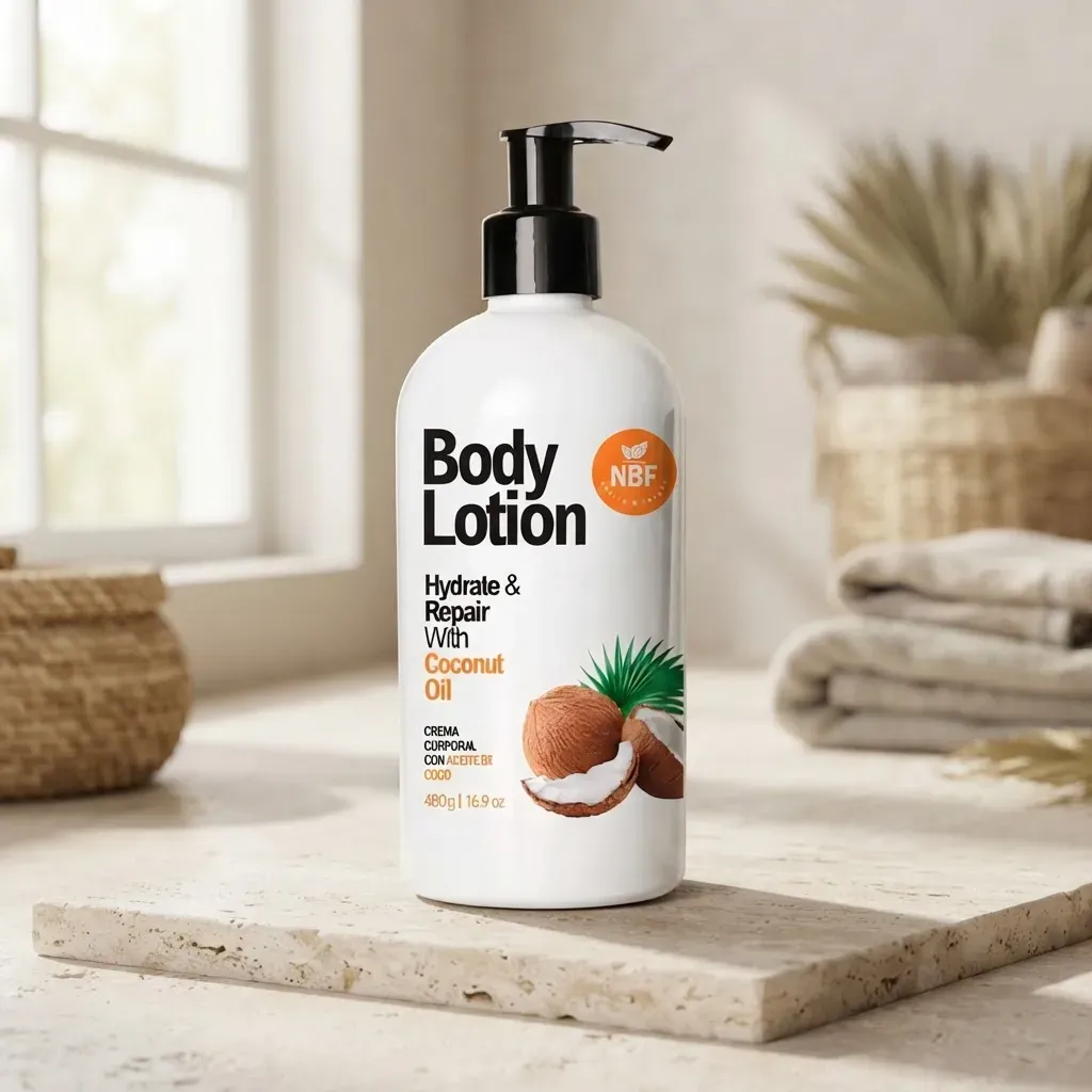 Crema Corporal con Aceite de Coco 480 g