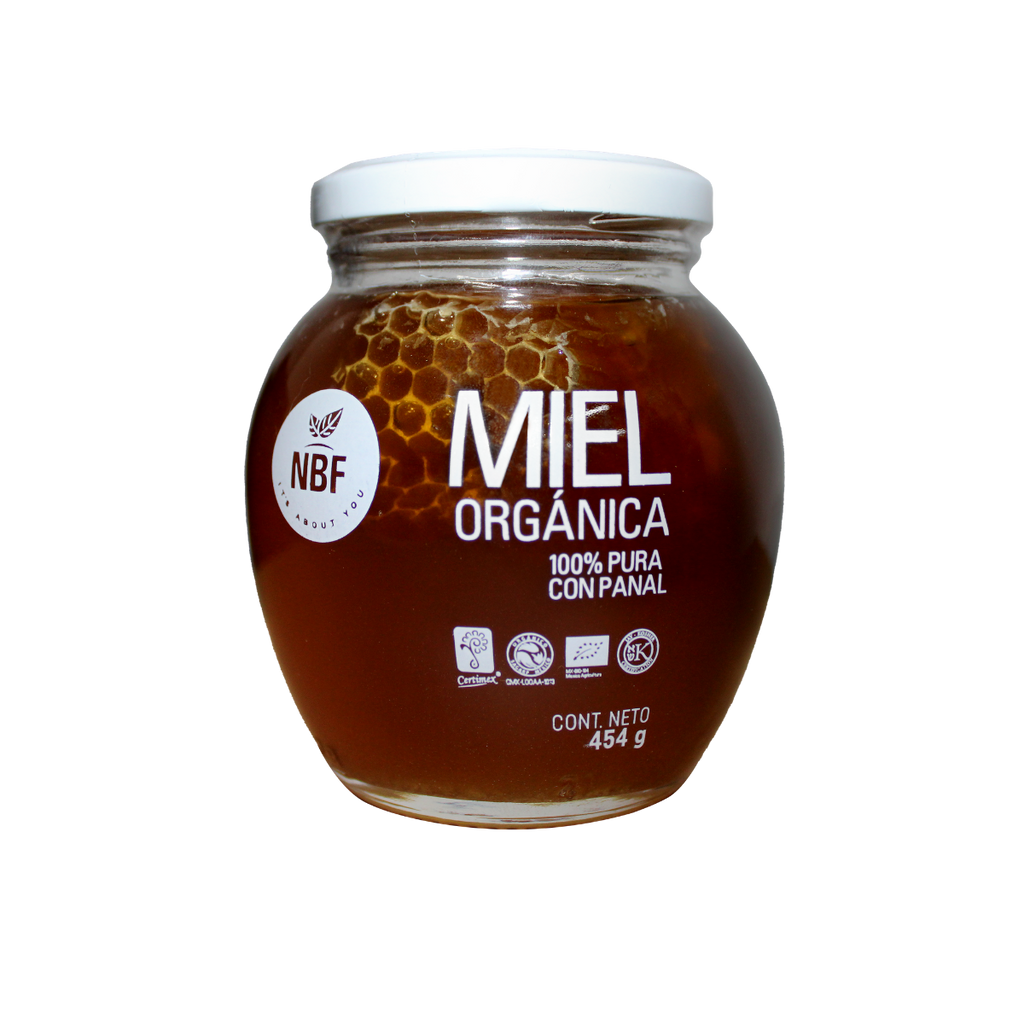 Miel Organica de Abeja 100% Pura