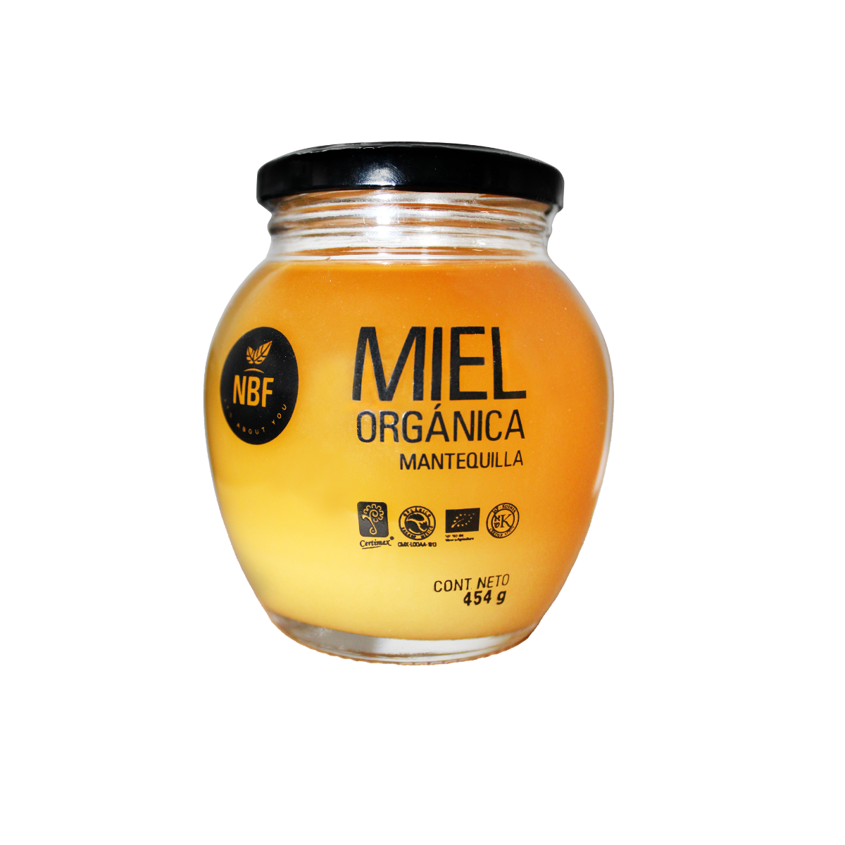 Miel Mantequilla Orgánica 100% Pura