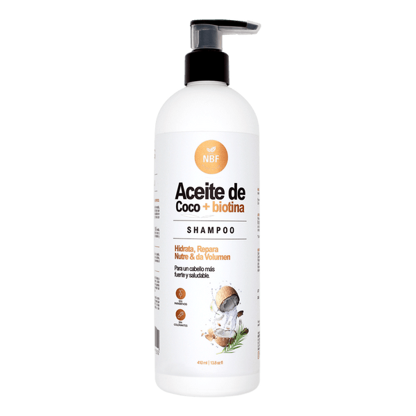 Shampoo con Aceite de Coco y Biotina