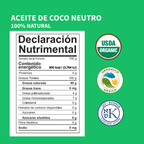 Aceite de coco neutro