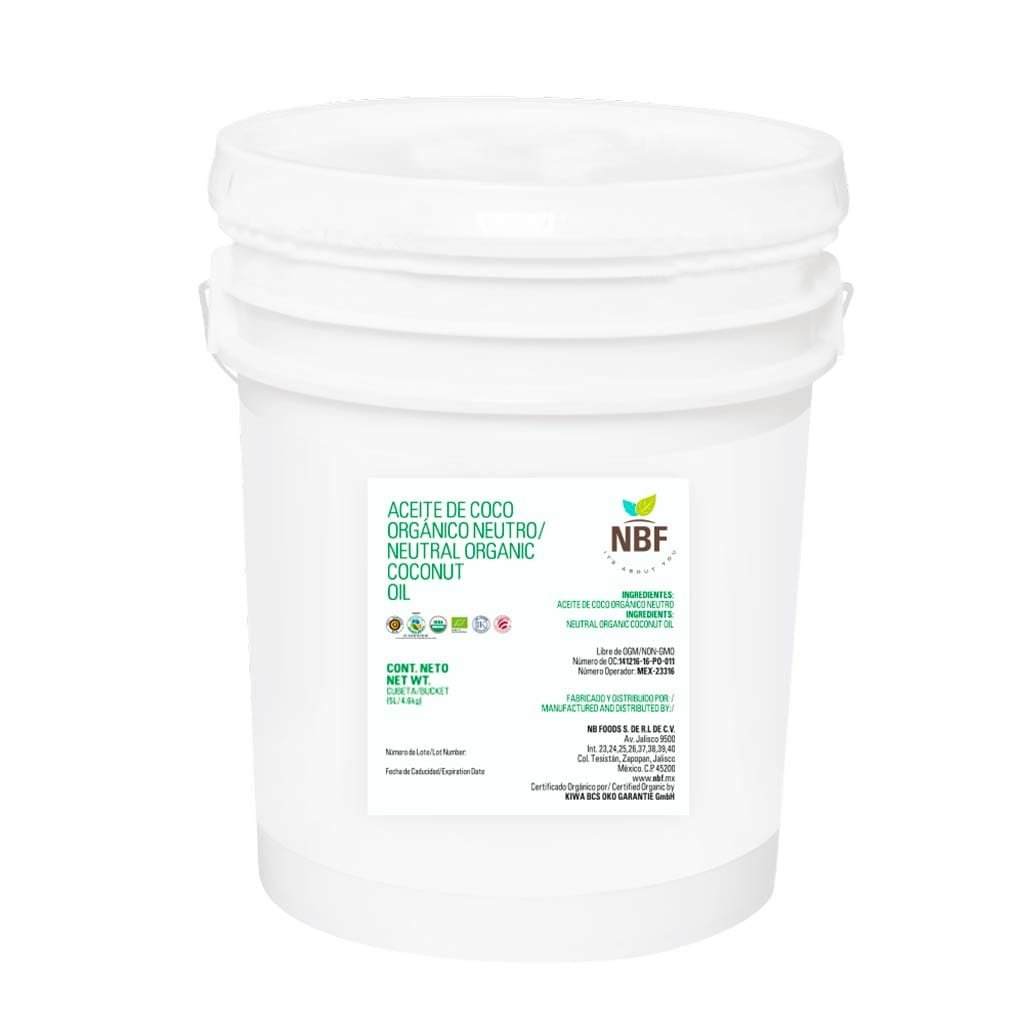 aceite de coco organico neutro 5 litros