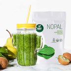 batido con nopal deshidratado