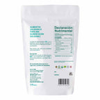 inulina de agave organico 454 gramos back