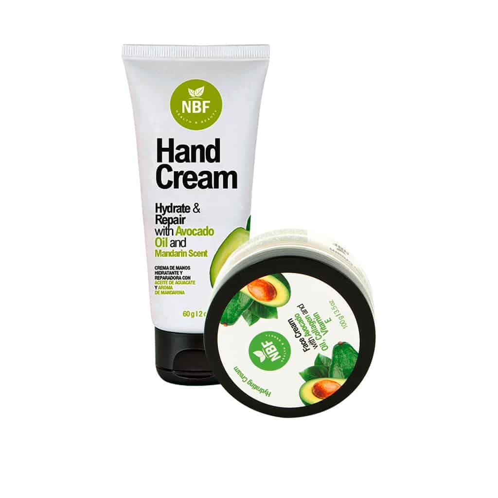 kit cremas base aguacate