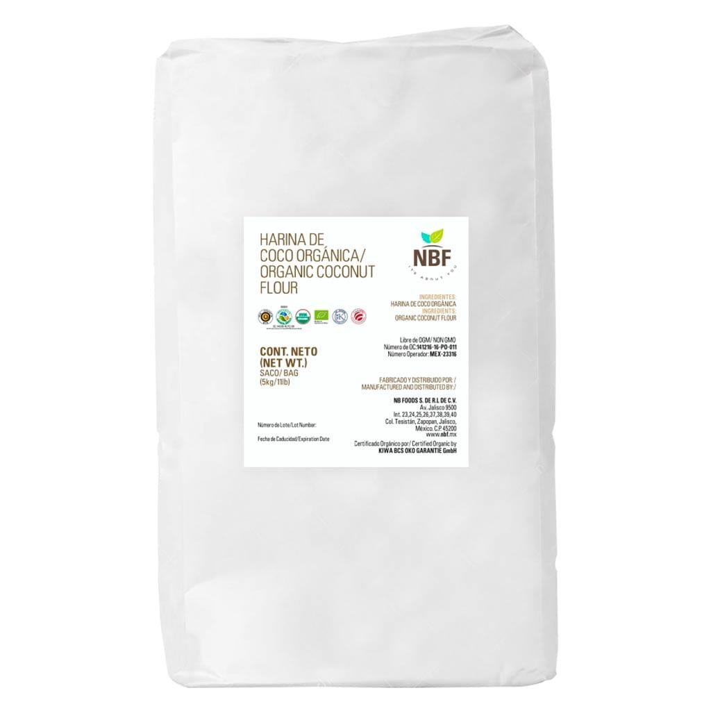 saco de harina de coco organico 5 kg