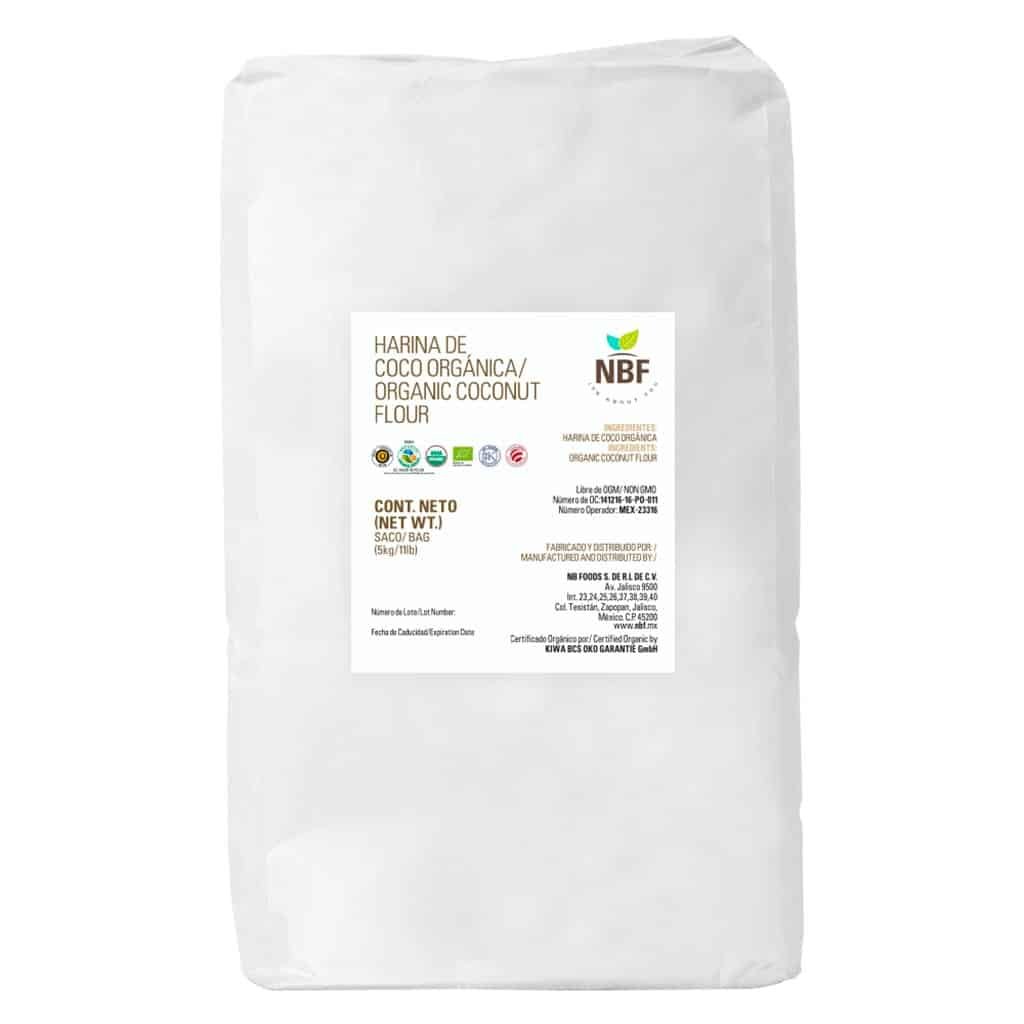 saco de harina de coco organico 5 kg