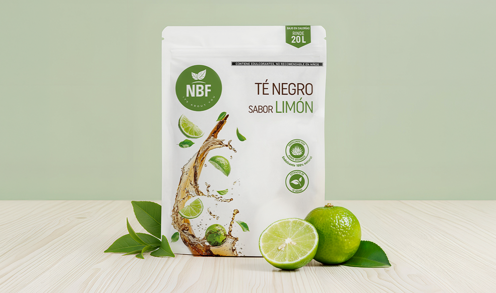 Té negro sabor limón